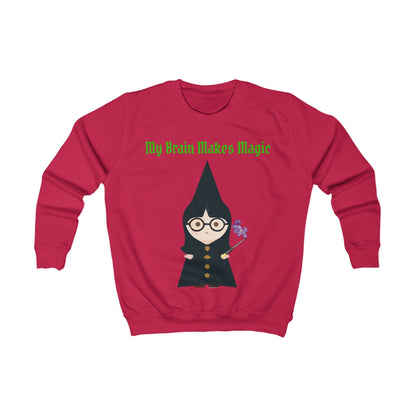 Girls Magical Kids Sweatshirt – Colourful Cotton Jumper Celebrating Neurodivergent Creativity