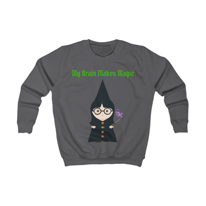 Girls Magical Kids Sweatshirt – Colourful Cotton Jumper Celebrating Neurodivergent Creativity