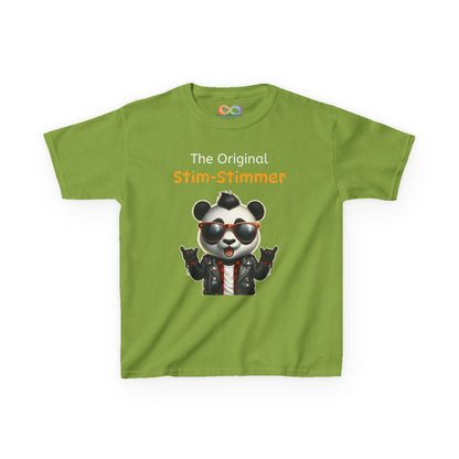 Panda Kids Tee – Colourful Cotton T-Shirt Celebrating Neurodivergent Movement & Joy