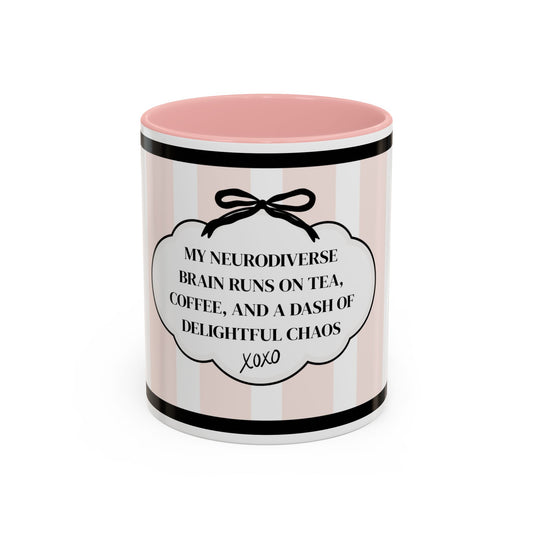 Neurodiverse Joy Mug – Tea, Coffee & Chaos Edition