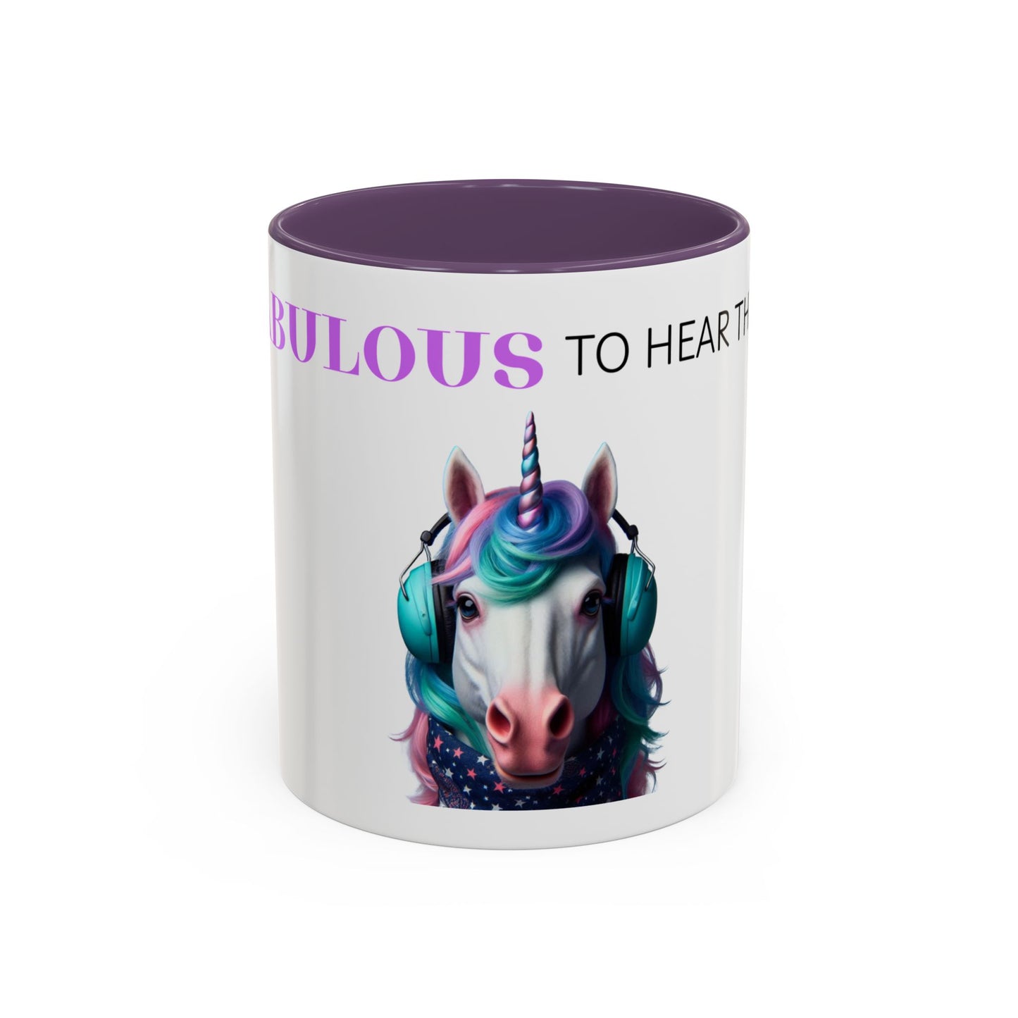 Unicorn Ear Defender Mug – Colourful Ceramic Cup for Sensory-Friendly Joy