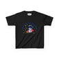 Astronaut Kids Tee – Colourful Cotton T-Shirt for Neurodivergent Joy & Fast-Moving Minds