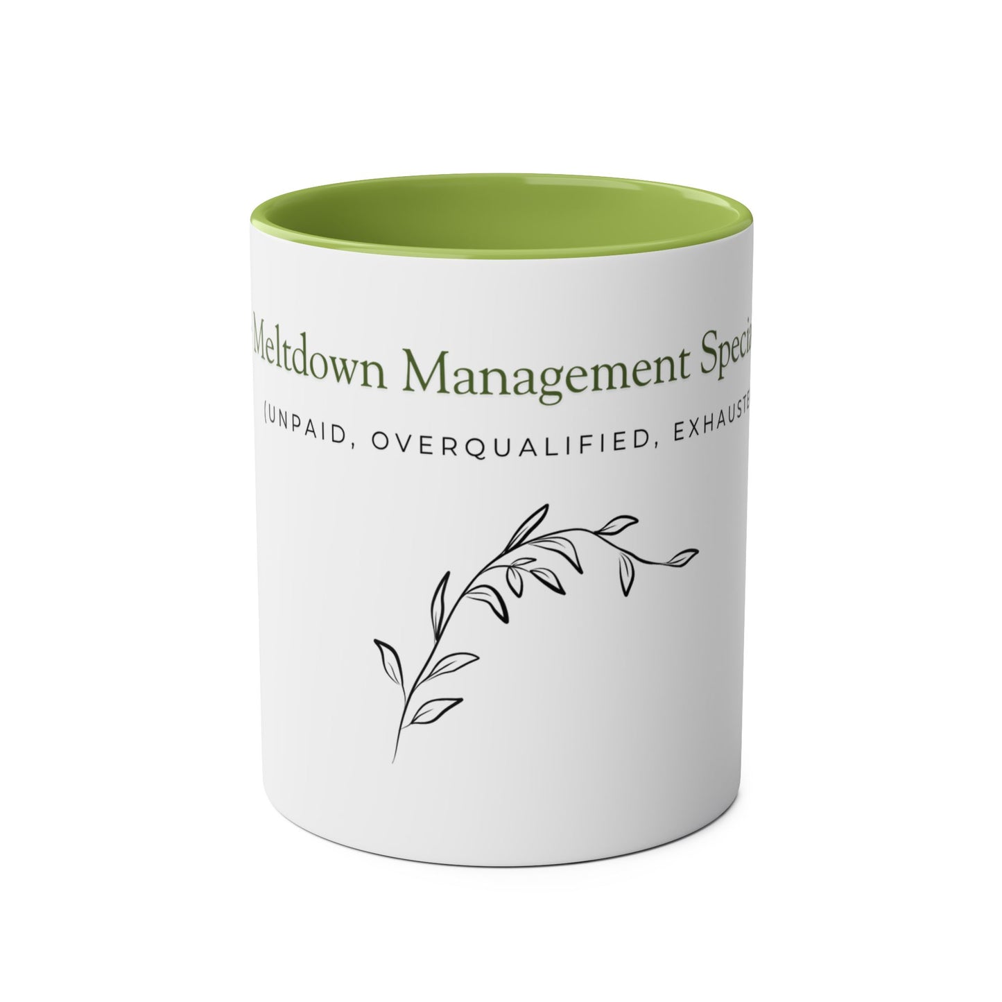 Two-Tone Coffee Mugs, 11oz