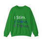 Empowerment Unisex Crewneck – Cosy Cotton Sweatshirt for Neurodivergent Joy