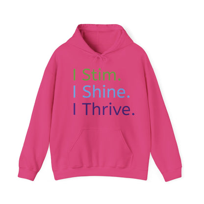 Empowerment Unisex Hoodie – Cosy Cotton Sweatshirt for Neurodivergent Joy