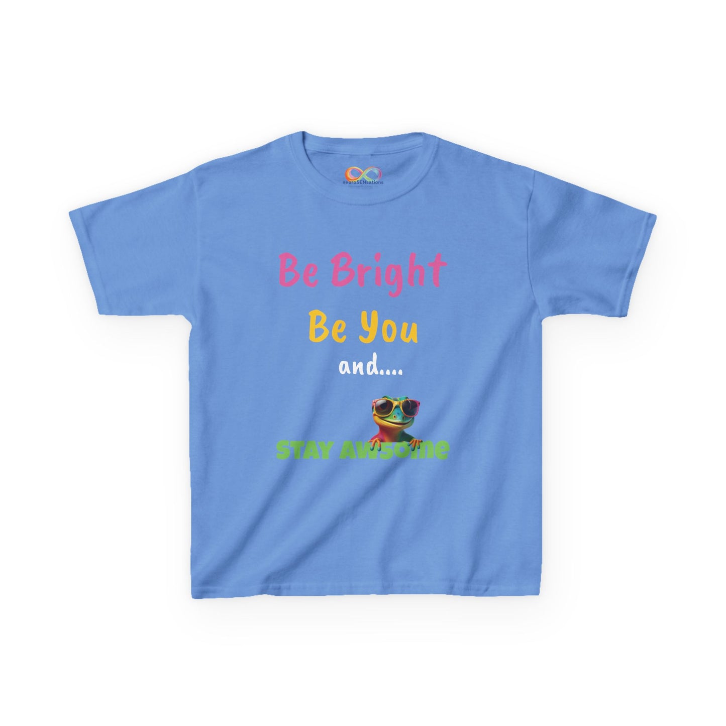 Be Bright Kids Tee – Colourful Cotton Shirt for Everyday Joy