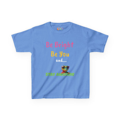 Be Bright Kids Tee – Colourful Cotton Shirt for Everyday Joy