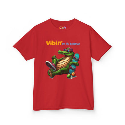 Vibin’ Kids Tee – Colourful Cotton T-Shirt for Neurodivergent Joy