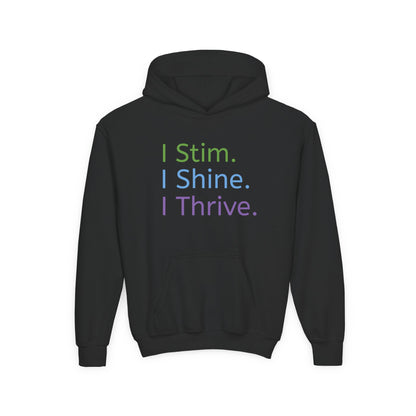 Empowerment Youth Hoodie – Cosy Cotton Sweatshirt for Neurodivergent Joy