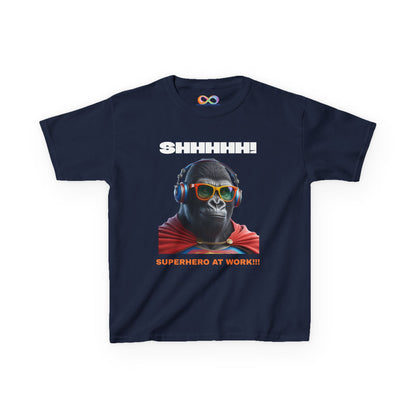 Boys Cotton Tee – Superhero Energy Edition