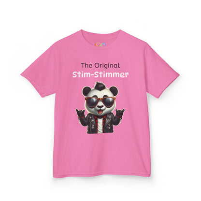 Panda Kids Tee – Colourful Cotton T-Shirt Celebrating Neurodivergent Movement & Joy