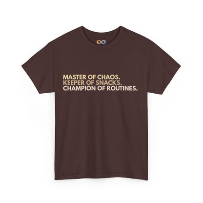 Master of Chaos Tee – Unisex Cotton Statement Shirt
