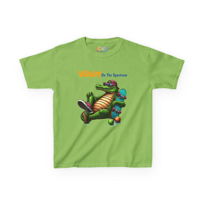 Vibin’ Kids Tee – Colourful Cotton T-Shirt for Neurodivergent Joy