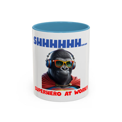Superhero Ear Defender Mug – Gorilla Design for Sensory Awareness