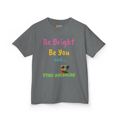 Be Bright Kids Tee – Colourful Cotton Shirt for Everyday Joy