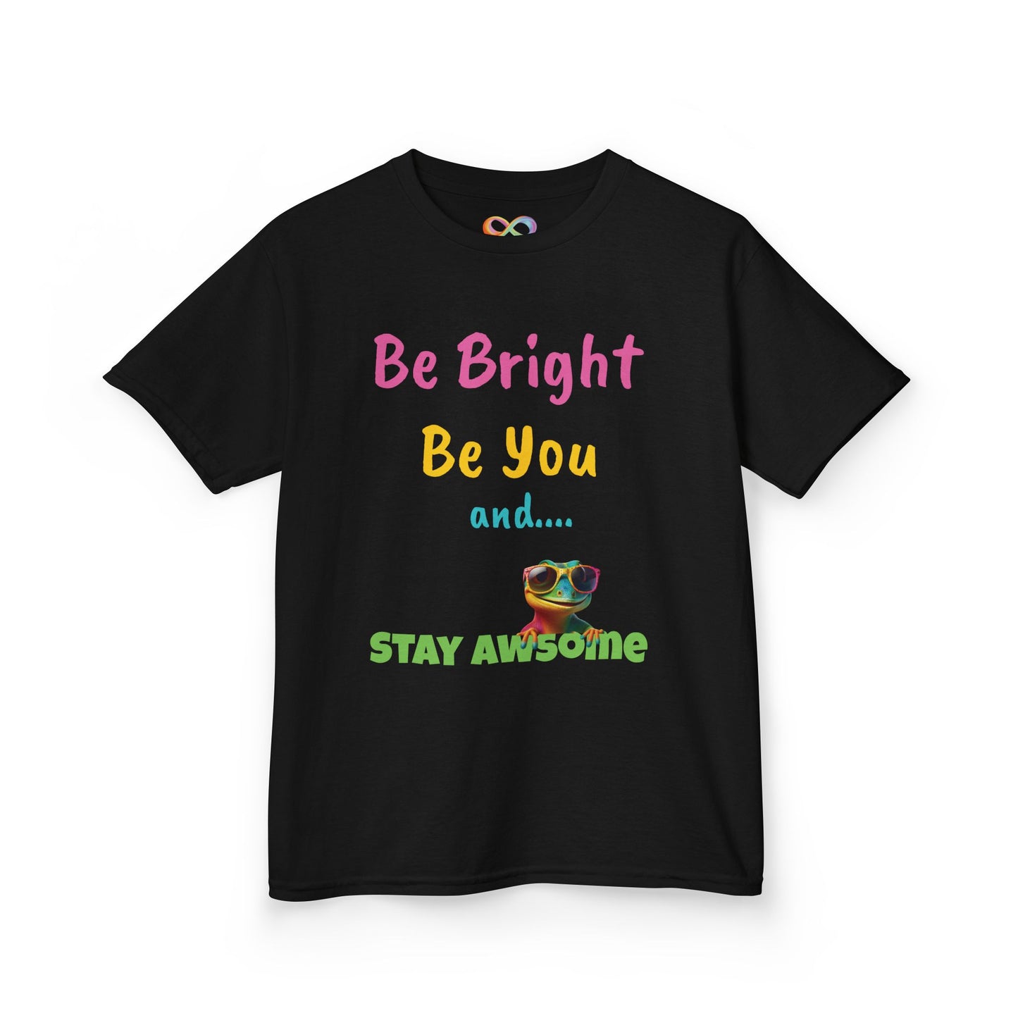 Be Bright Kids Tee – Colourful Cotton Shirt for Everyday Joy