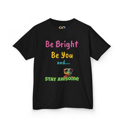 Be Bright Kids Tee – Colourful Cotton Shirt for Everyday Joy