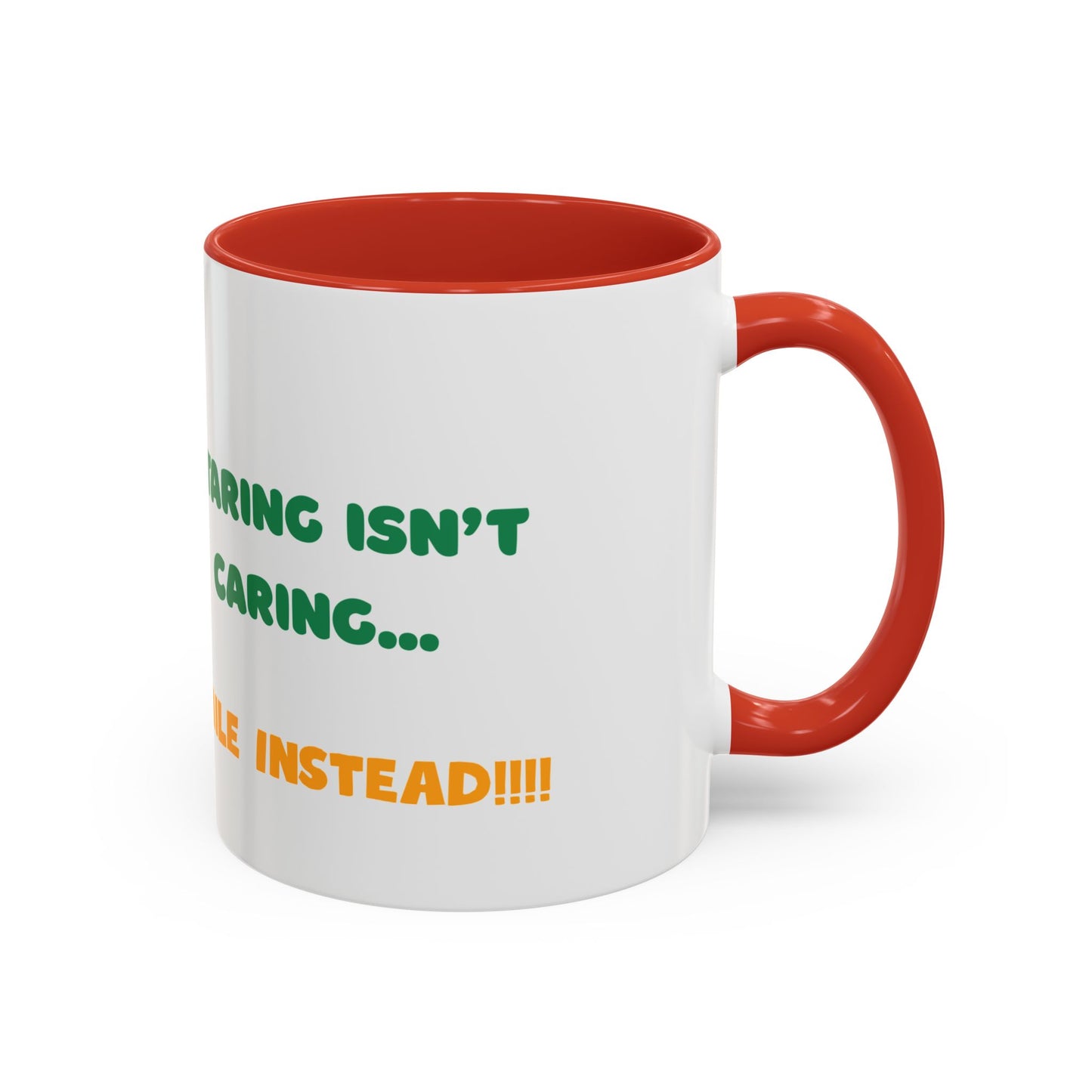 Smile Instead Mug – Colourful Ceramic Cup for Kindness & Neurodivergent Awareness