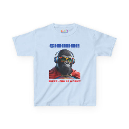 Boys Cotton Tee – Superhero Energy Edition