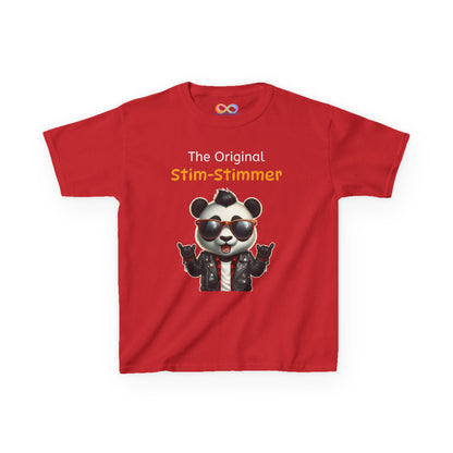 Panda Kids Tee – Colourful Cotton T-Shirt Celebrating Neurodivergent Movement & Joy