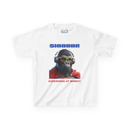 Boys Cotton Tee – Superhero Energy Edition
