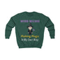 Word Wizard Kids Sweatshirt – Magical Cotton Blend Jumper