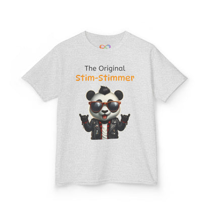 Panda Kids Tee – Colourful Cotton T-Shirt Celebrating Neurodivergent Movement & Joy