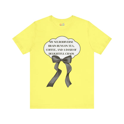 My Neurodiverse Brain Tee – Graphic Cotton Shirt for Creative Expression