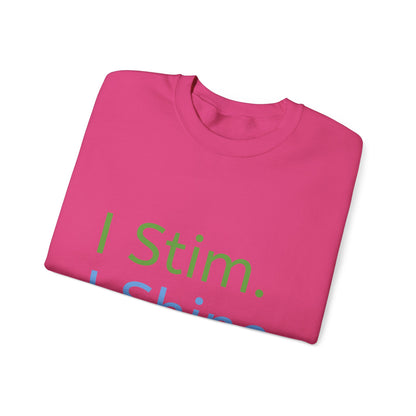 Empowerment Unisex Crewneck – Cosy Cotton Sweatshirt for Neurodivergent Joy