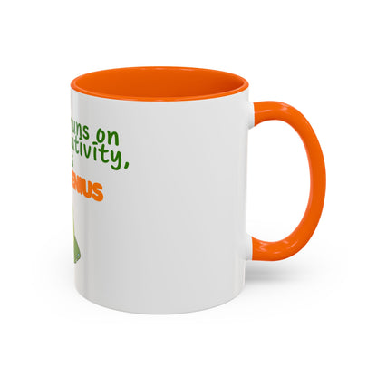 Pure Genius Mug – 11oz Accent Ceramic Drinkware