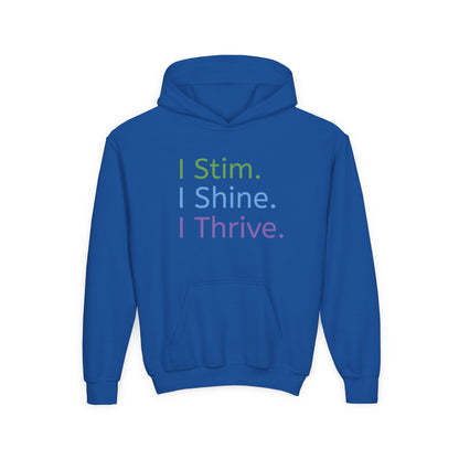 Empowerment Youth Hoodie – Cosy Cotton Sweatshirt for Neurodivergent Joy