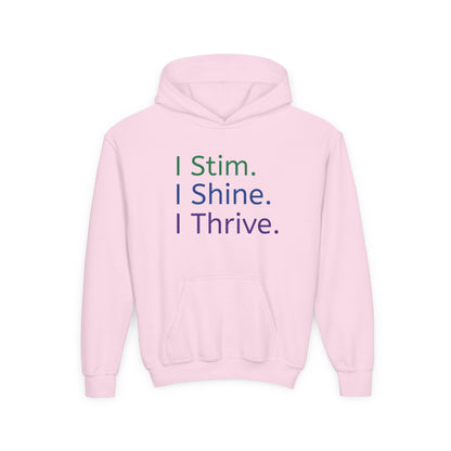 Empowerment Youth Hoodie – Cosy Cotton Sweatshirt for Neurodivergent Joy