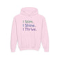 Empowerment Youth Hoodie – Cosy Cotton Sweatshirt for Neurodivergent Joy