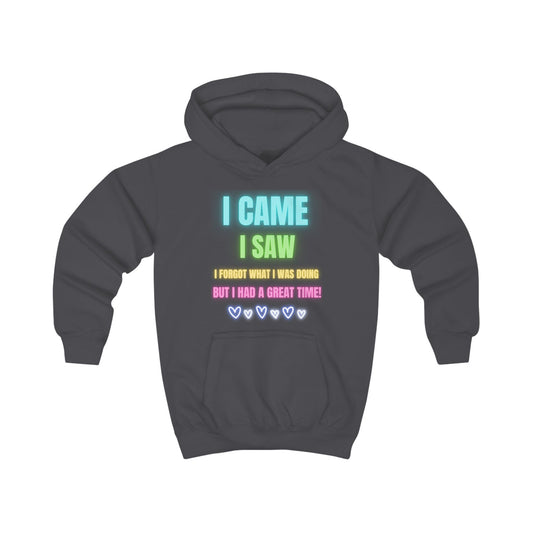 Bright Kids Hoodie with Fun Quote