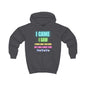 Bright Kids Hoodie with Fun Quote