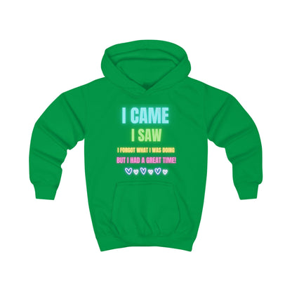 Bright Kids Hoodie with Fun Quote