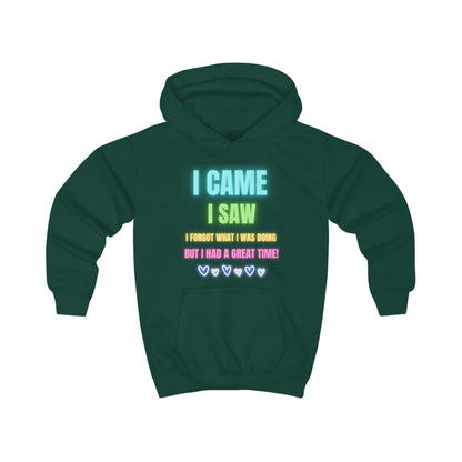 Bright Kids Hoodie with Fun Quote