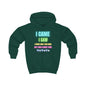 Bright Kids Hoodie with Fun Quote