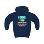 Bright Kids Hoodie with Fun Quote