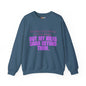 Creative Expression Crewneck – Unisex Cotton Sweatshirt Celebrating Neurodivergent Strength