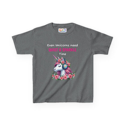 Unicorn Kids Tee – Colourful Cotton T-Shirt Celebrating Quiet Strength & Neurodivergent Joy