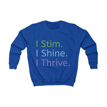 Empowering Kids Sweatshirt – Colourful Cotton Jumper Celebrating Neurodivergent Expression