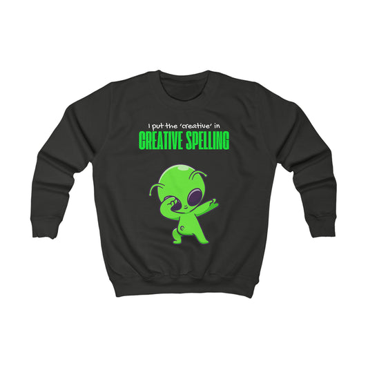 Creative Kids Sweatshirt – Spelling Fun Edition