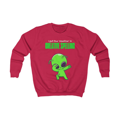 Creative Kids Sweatshirt – Spelling Fun Edition