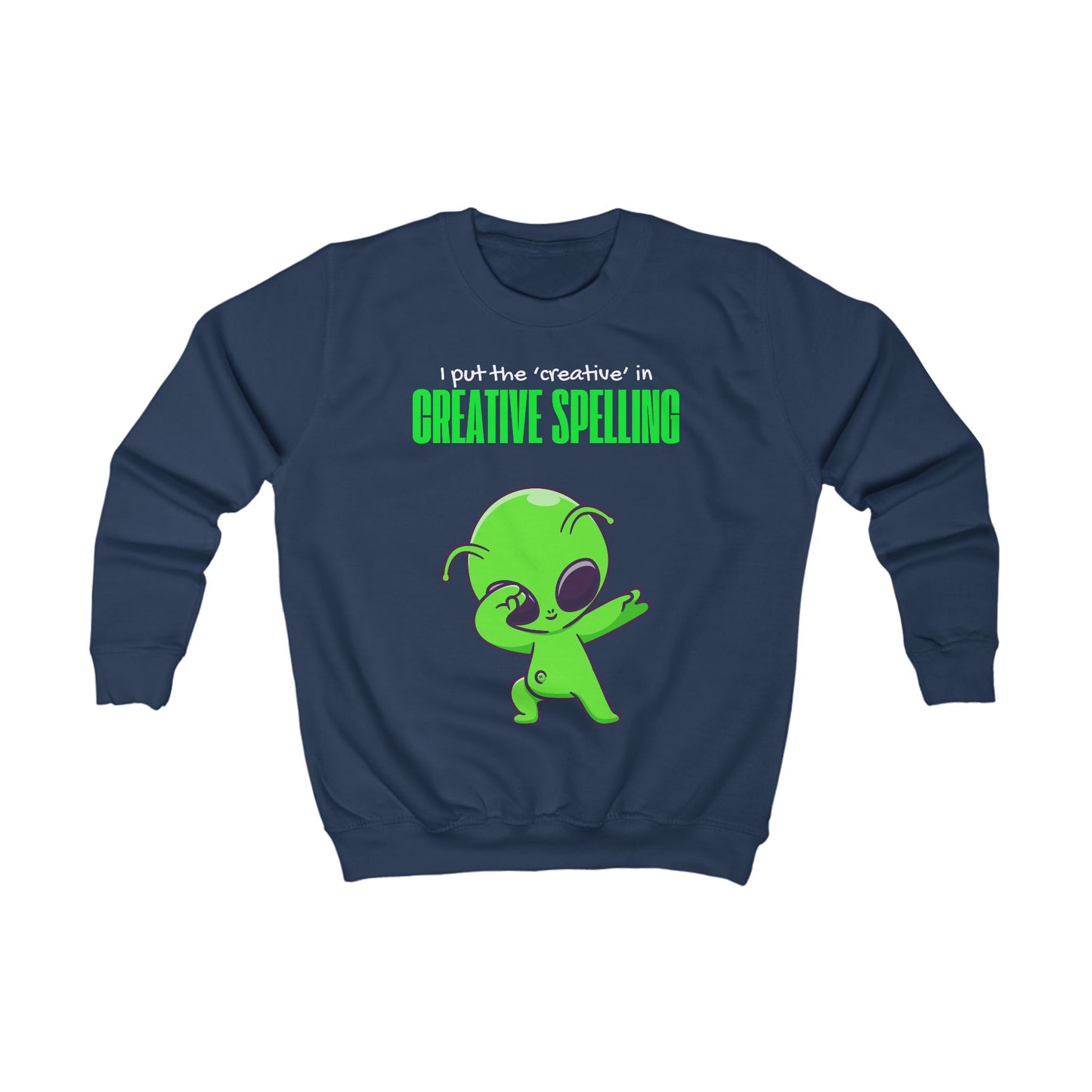 Creative Kids Sweatshirt – Spelling Fun Edition