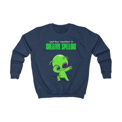 Creative Kids Sweatshirt – Spelling Fun Edition