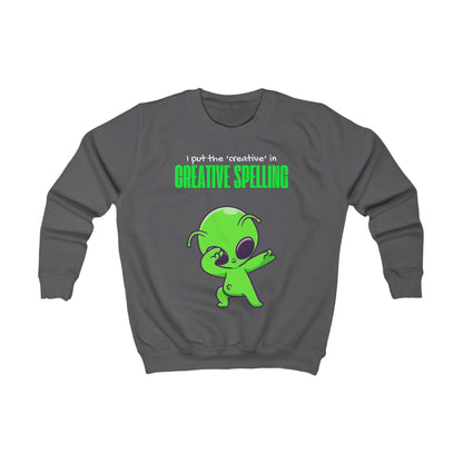 Creative Kids Sweatshirt – Spelling Fun Edition