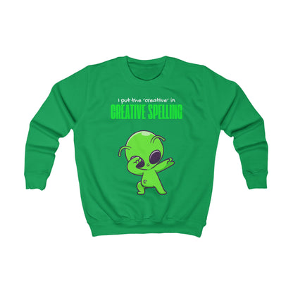 Creative Kids Sweatshirt – Spelling Fun Edition