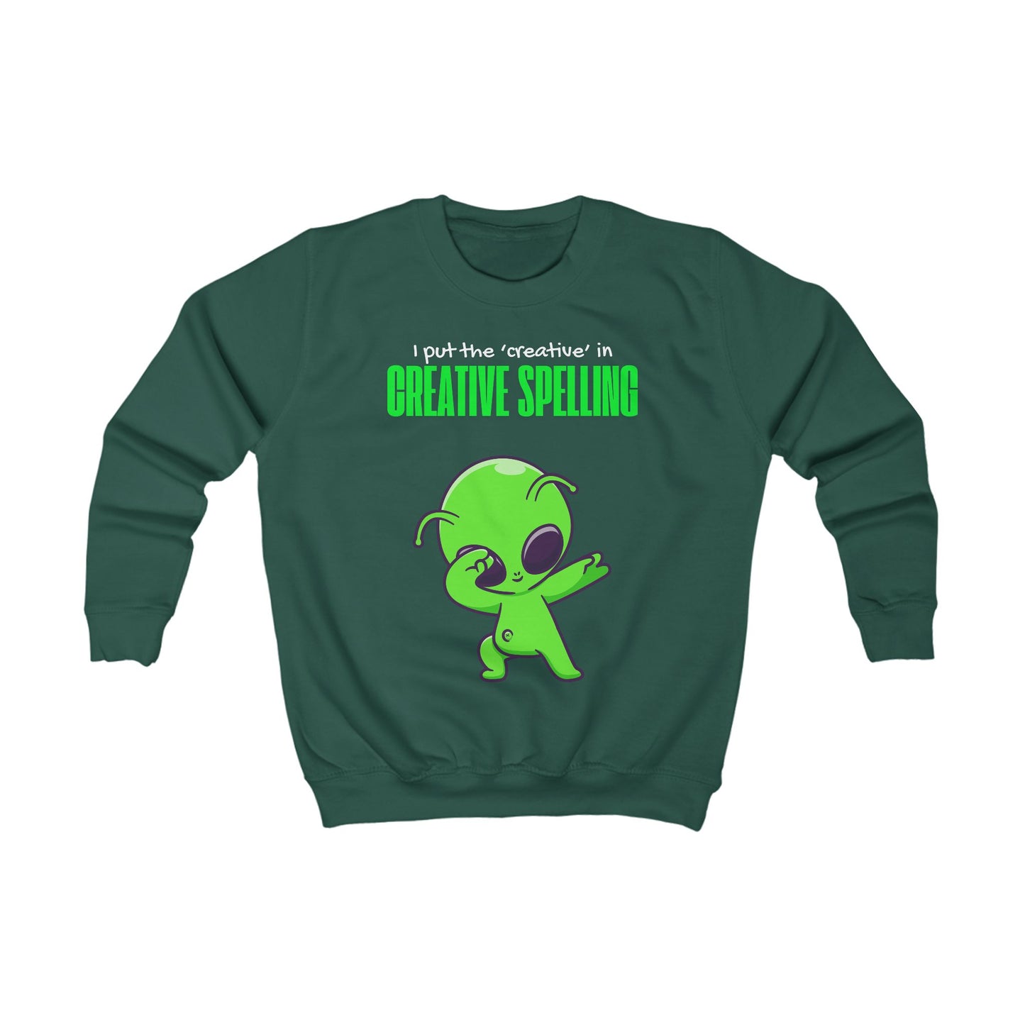 Creative Kids Sweatshirt – Spelling Fun Edition
