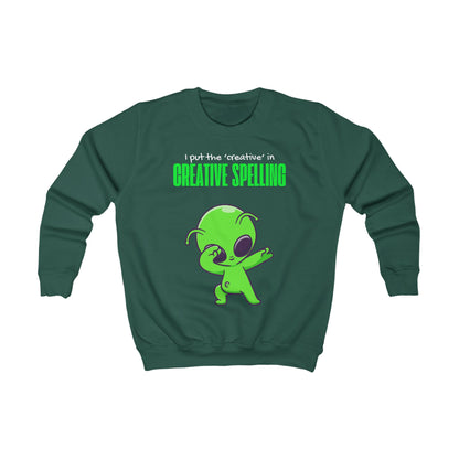 Creative Kids Sweatshirt – Spelling Fun Edition